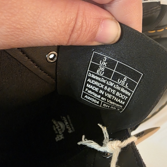 Dr. Martens Audrick 8 Eye Platform Boots - Picture 6 of 6